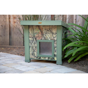 ECOFLEX® Outdoor Cat House in Mossy Oak®