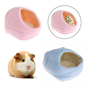 New Small Animal Hamster Bed House Winter Warm Squirrel Hedgehog Rabbit Chinchillas Mattress House Nest Hamster Accessories