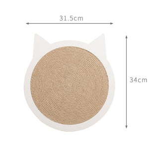 Sisal Suckers Cat Scratching Board Toy For Cats Training Grinding Claw Rope Kitten Wear-resistant Scratcher Bed Pet Furniture