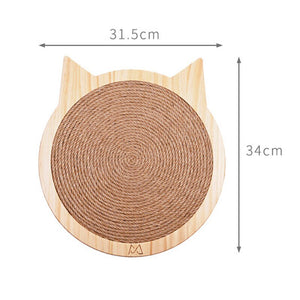 Sisal Suckers Cat Scratching Board Toy For Cats Training Grinding Claw Rope Kitten Wear-resistant Scratcher Bed Pet Furniture