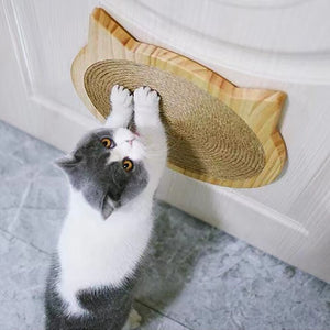 Sisal Suckers Cat Scratching Board Toy For Cats Training Grinding Claw Rope Kitten Wear-resistant Scratcher Bed Pet Furniture