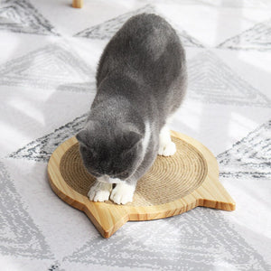 Sisal Suckers Cat Scratching Board Toy For Cats Training Grinding Claw Rope Kitten Wear-resistant Scratcher Bed Pet Furniture