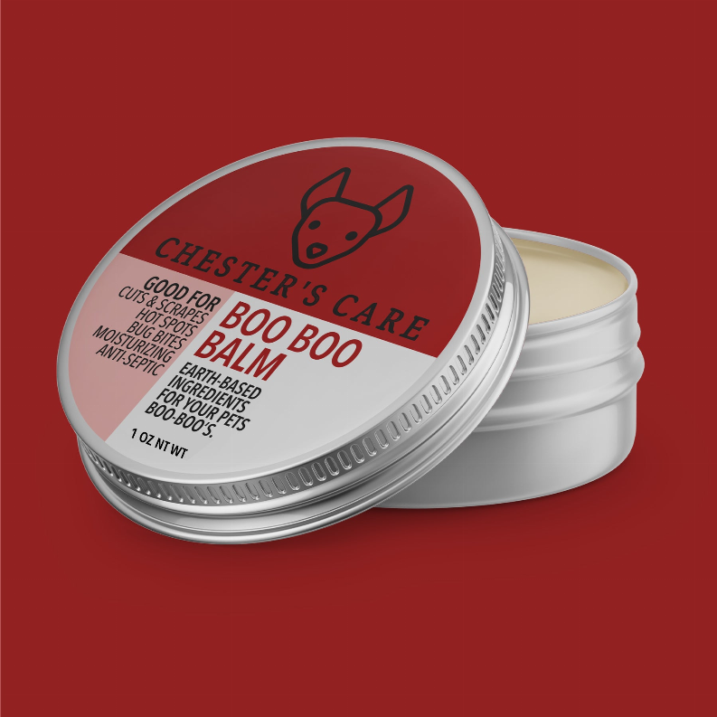 CHESTER'S BOO BOO BALM FOR DOGS GOOF FOR CUTS, SCRAPES, & BOO-BOOS