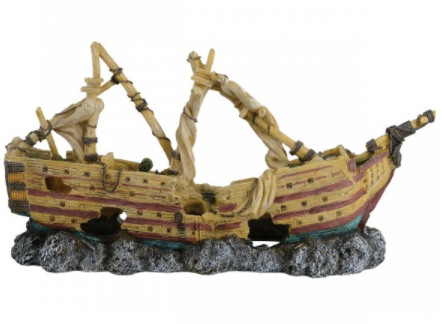 Underwater Treasures Shipwreck Schooner - Small