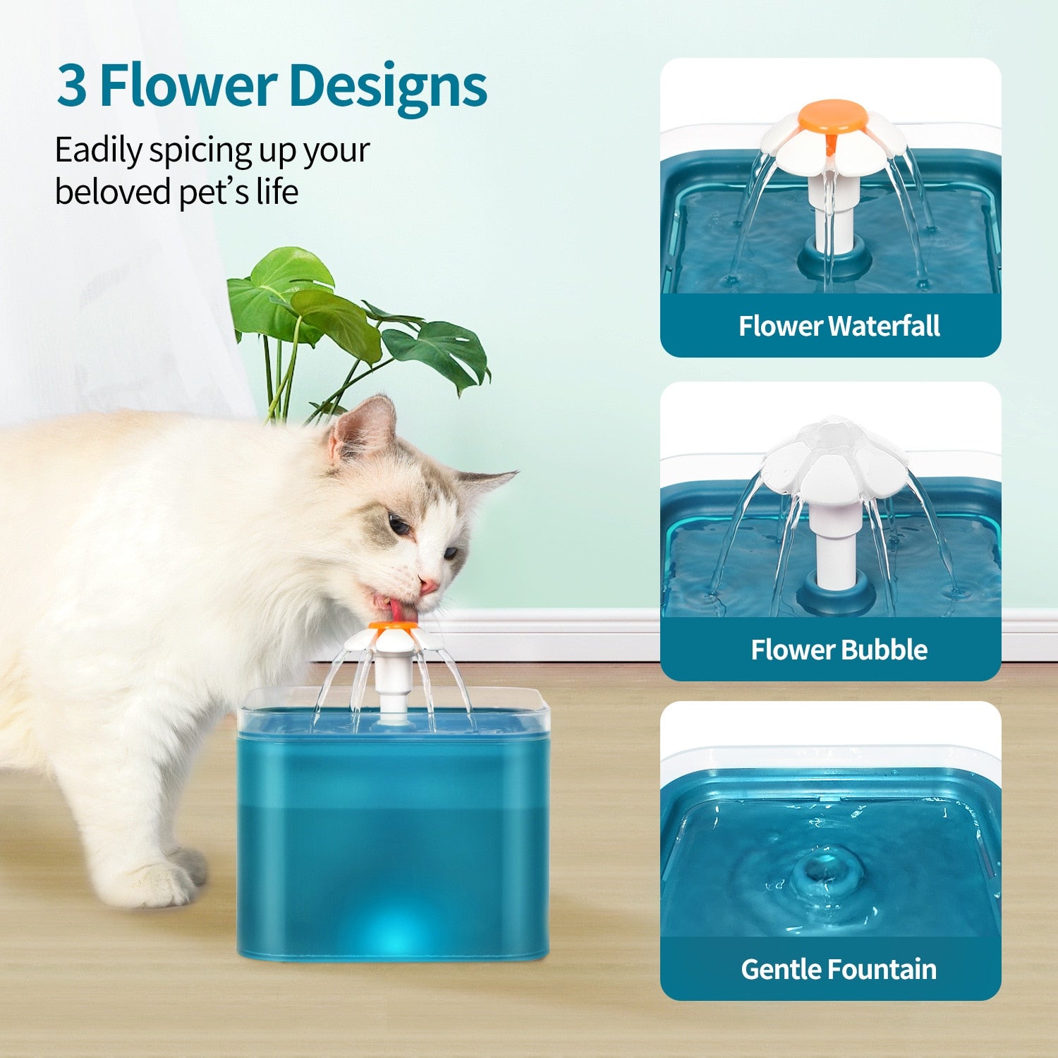 2L Automatic Cat Water Fountain