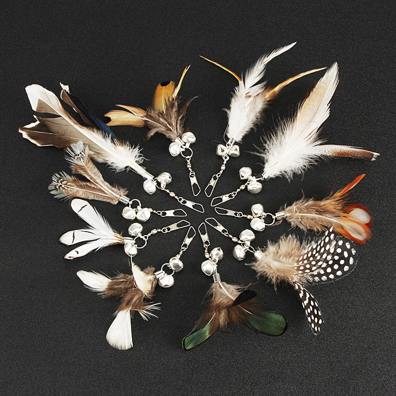 Short Feather Cat Toy