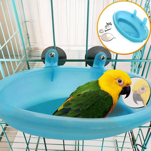 Pet Bird Bath Cage