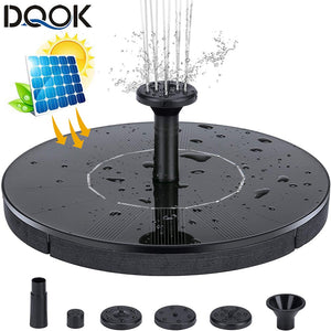 Mini Solar Water Fountain Pool