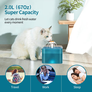 2L Automatic Cat Water Fountain