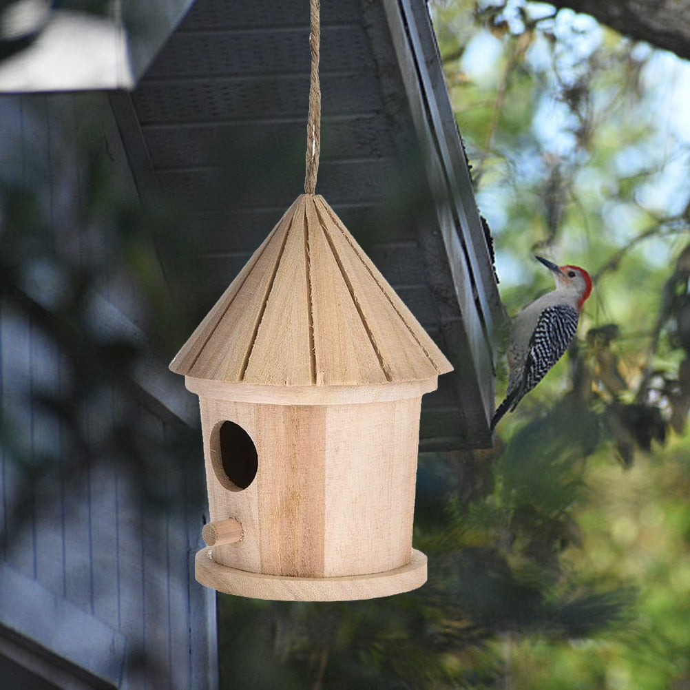 Wooden Bird Nest