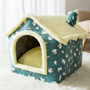 Breathable Warm Plush Pet Bed