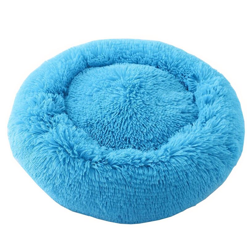 Dog Bed Long Plush Basket