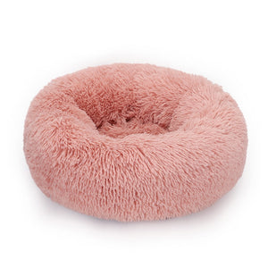 Dog Bed Long Plush Basket