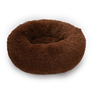 Dog Bed Long Plush Basket