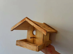 Handmade Natural Wood Bird House