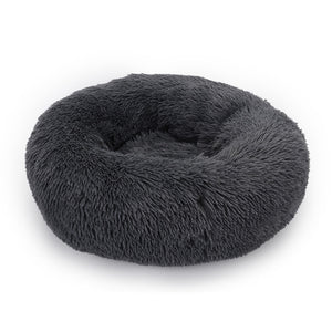 Dog Bed Long Plush Basket