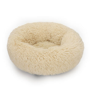 Dog Bed Long Plush Basket