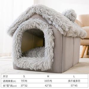 Breathable Warm Plush Pet Bed